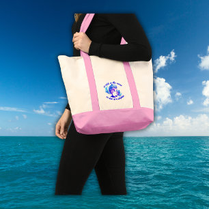 Schattigee Waterverf Dolfijnen Quote   Tote Bag