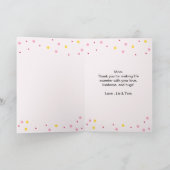 Schattigee Waterverf Donut Mom Je maakt het leven  Kaart (Binnen)