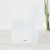 Schattigee Waterverf Een foto Gnome Vrolijk Kerstf Feestdagen Kaart (Achterkant)