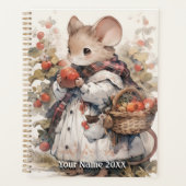 Schattigee Waterverf Field Mouse Planner (Voorkant)