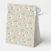 Schattigee Waterverf Gans - Bedankt Favor Box Bedankdoosjes (Achterkant)