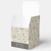 Schattigee Waterverf Ganzen & Dank u Favor Box Bedankdoosjes (Geopend)