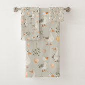 Schattigee Waterverf ganzen - Handdoekset Bad Handdoek (Insitu)