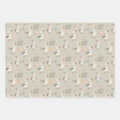 Schattigee Waterverf ganzen inpakpapier vellen (Voorkant)