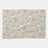 Schattigee Waterverf ganzen - keukenhanddoek (Horizontaal)