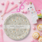 Schattigee Waterverf Ganzen Papier Borden Papieren Bordje (Feest)