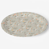 Schattigee Waterverf Ganzen Papier Borden Papieren Bordje (Gekanteld)