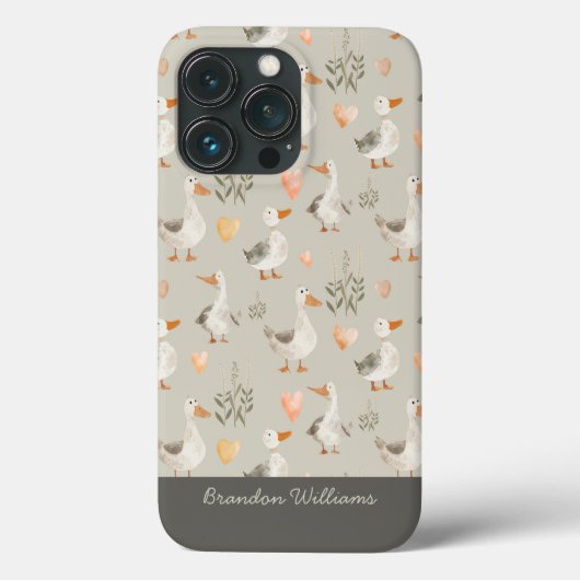 Schattigee Waterverf Ganzen Whimsy Case-Mate iPhone Case (Achterkant)