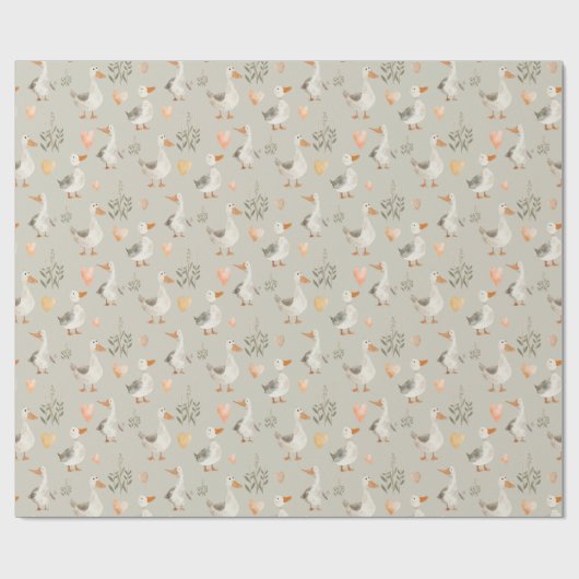 Schattigee Waterverf ganzen wrapping papier roll (Vlak)