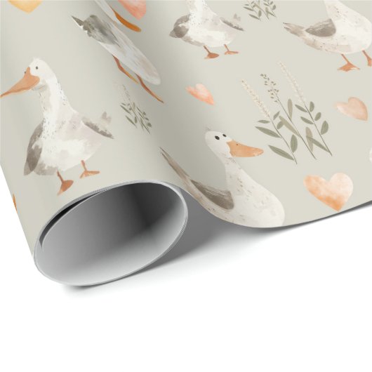 Schattigee Waterverf ganzen wrapping papier roll (Rol Hoek)