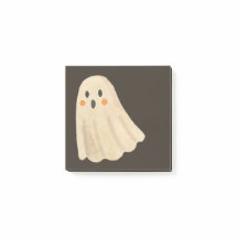 Schattigee Waterverf Ghost Sticky Notes