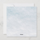 Schattigee waterverf giraffe Kerstman Vrolijk Kers Feestdagenkaart (Achterkant)