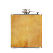 Schattigee Waterverf Golden Retriever Dog Pet Anim Heupfles (Achterkant)