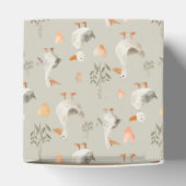 Schattigee Waterverf Goose & Dank u Favor Box Bedankdoosjes (Bovenkant)