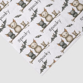 Schattigee Waterverf Halloween Gift bag tissue Tissuepapier (Detail)