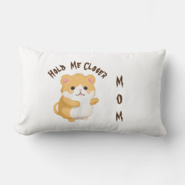 Schattigee Waterverf Hamster Hold me Closer Custom Kussen