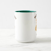 Schattigee Waterverf Hamster Houd me dichterbij Aa Mok (Midden)