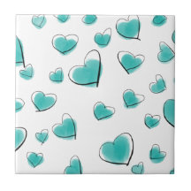 Schattigee Waterverf hartpatroon