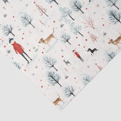 Schattigee Waterverf Hondenharige en Bright Christ Tissuepapier (Detail)