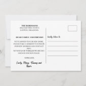 Schattigee Waterverf huisje We hebben verhuisd re Kaart (Achterkant)