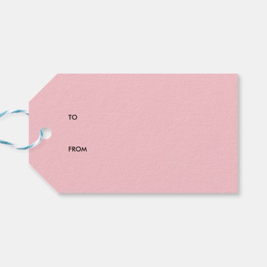 Schattigee Waterverf ijsje Happy Birthday Cadeaulabel (Achterkant Horizontaal)