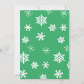 Schattigee Waterverf kabouters feestelijk kerstfee Kaart (Achterkant)