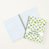 Schattigee Waterverf Kikkers Hoppy Planner Grappig Notitieboek (Binnen)