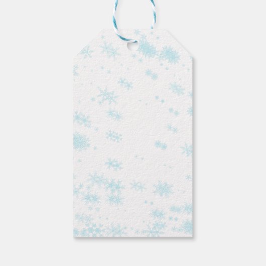 Schattigee Waterverf kitten cat kerstfeest C Cadeaulabel (Achterkant)