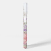 Schattigee Waterverf Kitten met Floral Case-Mate iPhone Case (Achterkant / Rechts)