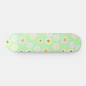 Schattigee waterverf kleurrijke Daisy Pattern Gree Persoonlijk Skateboard (Horizontaal)