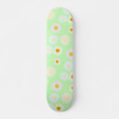 Schattigee waterverf kleurrijke Daisy Pattern Gree Persoonlijk Skateboard (Voorkant)