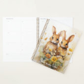 Schattigee Waterverf Konijnen Planner (Display)