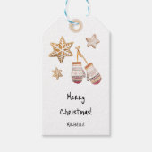 Schattigee Waterverf Landelijke Rustieke Illustrat Cadeaulabel (Voorkant)