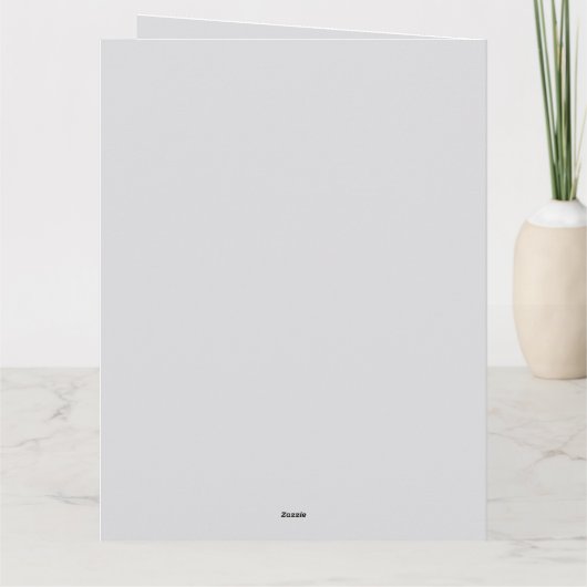 Schattigee Waterverf Landelijke Rustieke Illustrat Kaart (Achterkant)