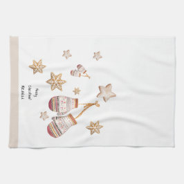 Schattigee Waterverf Landelijke Rustieke Illustrat Theedoek