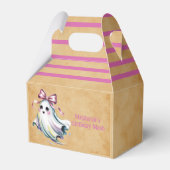 Schattigee Waterverf Meisje Ghost Verjaardag Mash Bedankdoosjes (Voorkant Zijde)