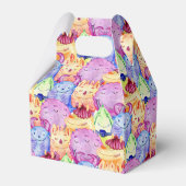 Schattigee Waterverf Monsters Bedankdoosjes (Voorkant Zijde)