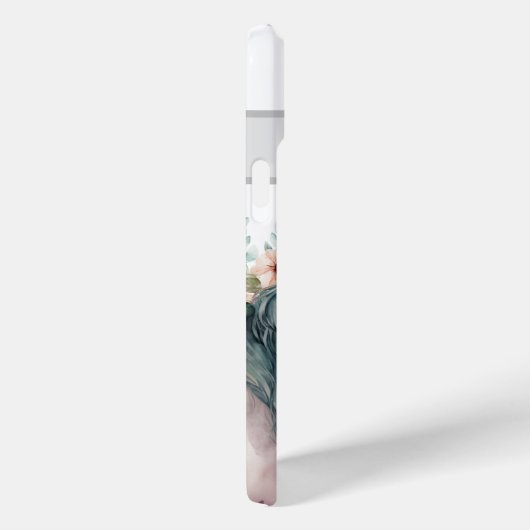 Schattigee Waterverf Paard  Naam Case-Mate iPhone Case (Achterkant / Rechts)