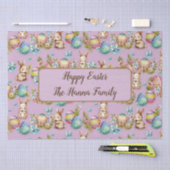 Schattigee Waterverf Paaseieren, Konijntje en Bloe Tissuepapier (Craft)