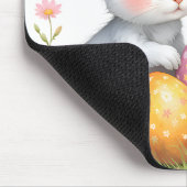 Schattigee Waterverf paashaas Happy Easter Muismat (Hoek)
