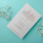 Schattigee Waterverf Pastel Pompoenen Thanksgiving Kaart