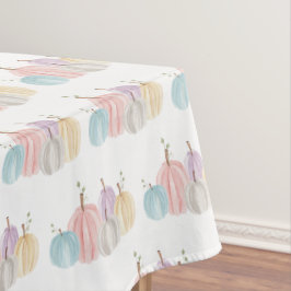 Schattigee Waterverf Pastel Pompoenen Thanksgiving Tafelkleed