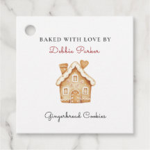 Schattigee waterverf peperkoek huis gebakken met l