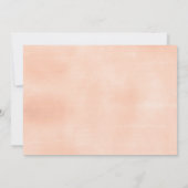 Schattigee Waterverf pioenen en eucalyptus Vrijgez Kaart (Achterkant)