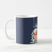 Schattigee Waterverf Polar Beren Koffiemok (Links)