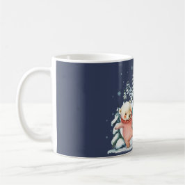 Schattigee Waterverf Polar Beren Koffiemok