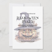 Schattigee Waterverf pompoen in een Pet Halloween  Kaart (Voorkant)