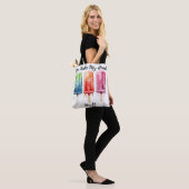 Schattigee Waterverf Popsicle Summer Tote Bag (Op model)