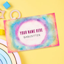 Schattigee Waterverf Regenboog Kinderopvang Babysi