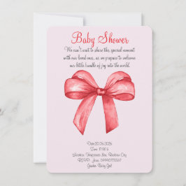 Schattigee waterverf rode boog save the date